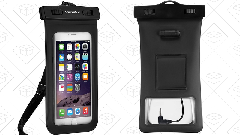 Vansky Smartphone Dry Bag, $5 with code BZPCROFZ | Floating Dry Bag With Armband and Headphone Jack, $8 with code BZPCROFZ